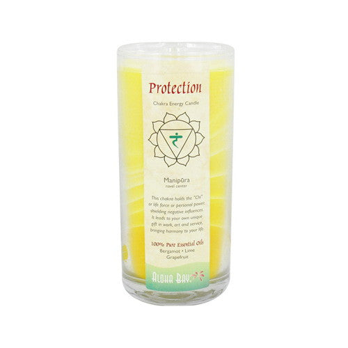 Aloha Bay Protection Chakra Energy Candle Jar - 11 Oz